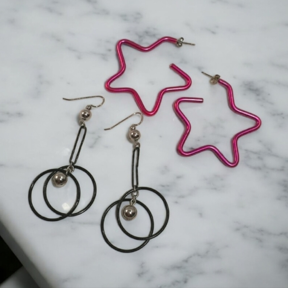 📼Vintage 80s Earrings